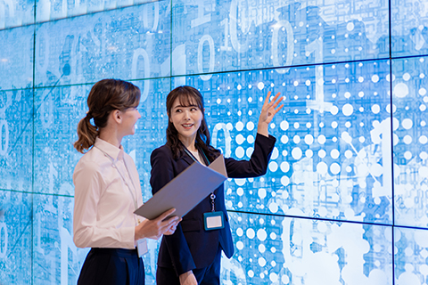 展示会のスタッフ派遣